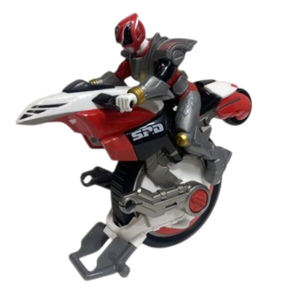 POWER RANGERS Lightning Collection S.P.D. Omega Ranger and Uni-force Cycle Vehic - Picture 1 of 5